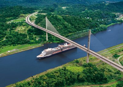 Doorvaart door het Panamakanaal - een bijzondere cruise-ervaring
