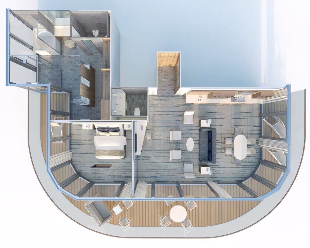 Silver Origin - Owner's Suite Plattegrond