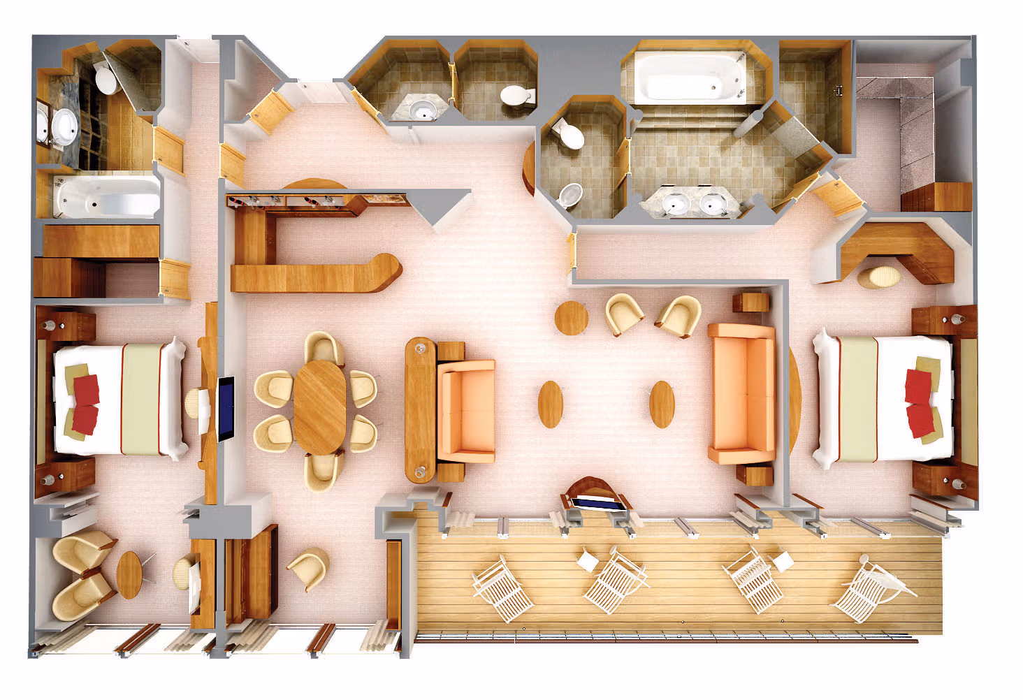Plattegrond Owner's Suite
