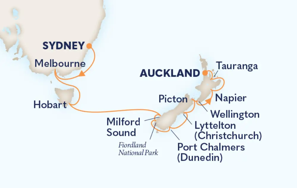 19 daagse cruisereis naar Australië en Nieuw zeeland - Holland America Line - Dock C cruisepartners 19 daagse cruisereis naar Australië en Nieuw zeeland - Holland America Line - Dock C cruisepartners