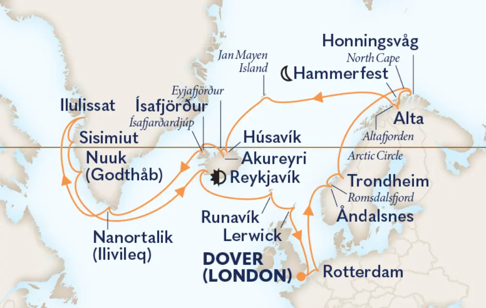 29 daagse cruisereis naar IJsland en Groenland - Holland America Line - Dock C Cruisepartners 29 daagse cruisereis naar IJsland en Groenland - Holland America Line - Dock C Cruisepartners
