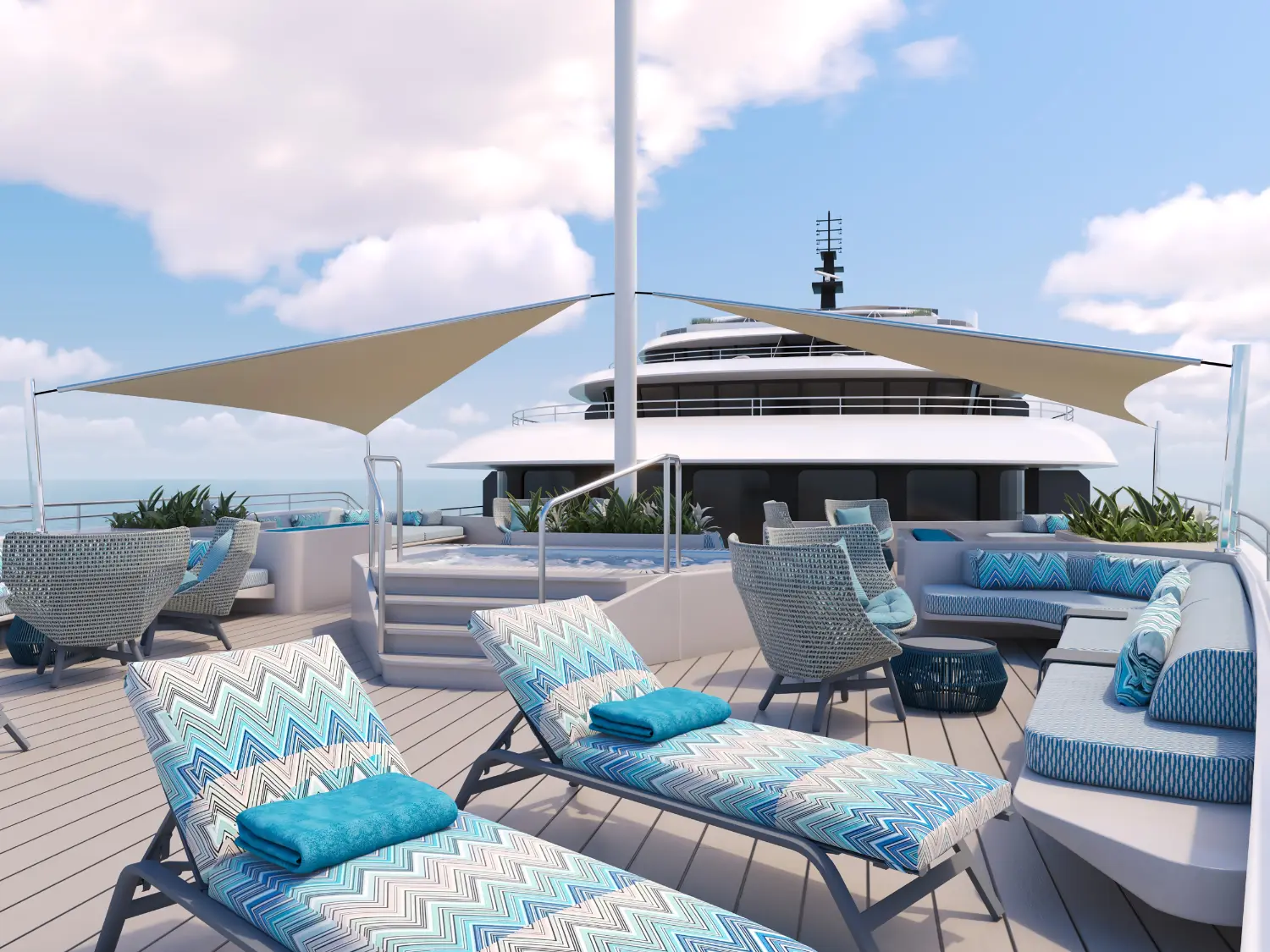 Observation Sun Deck - Emerald Kaia
