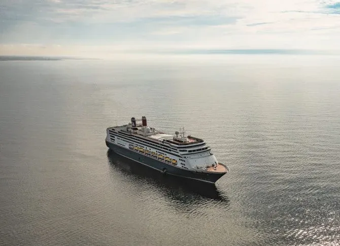 Deeltraject wereldcruise Southampton – Singapore